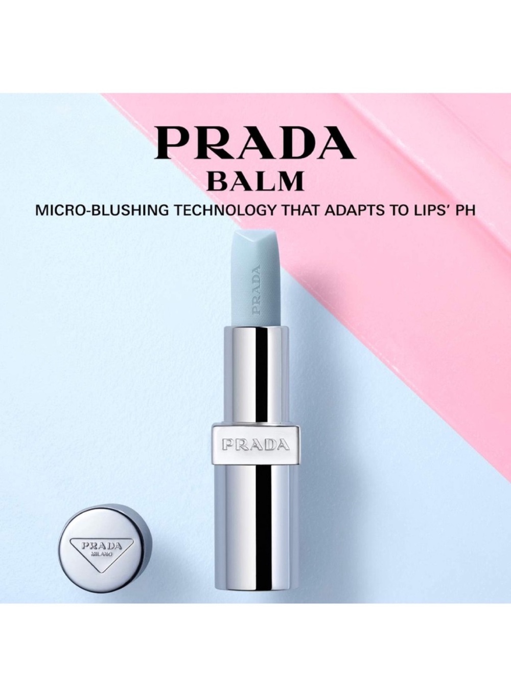 Prada “U001 Astral Pink Color”-Enhancing Lip Balm - Soft Pink Sheen
